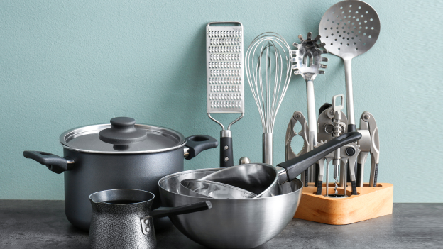 Kit utensílios de cozinha